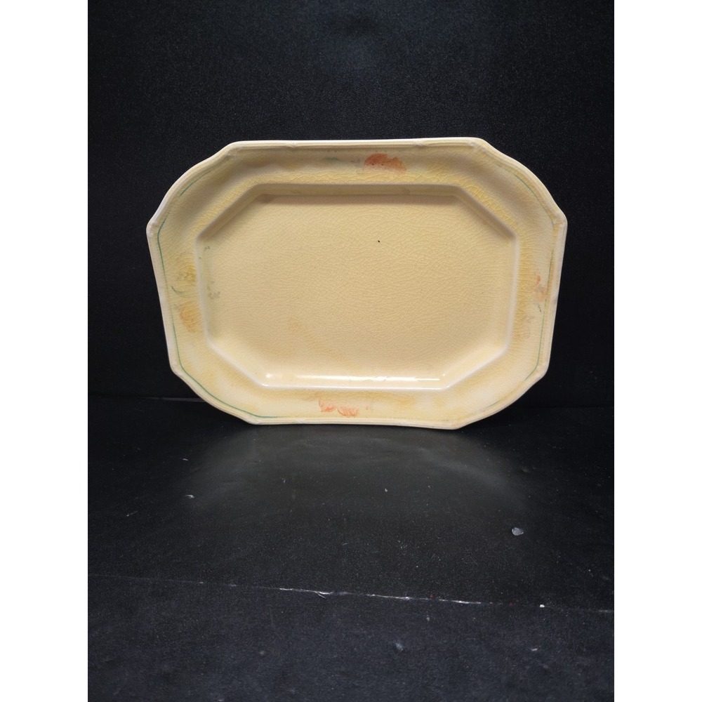 Edwin Knowles Madrid Floral Serving Platter, Vintage Replacement China Tableware